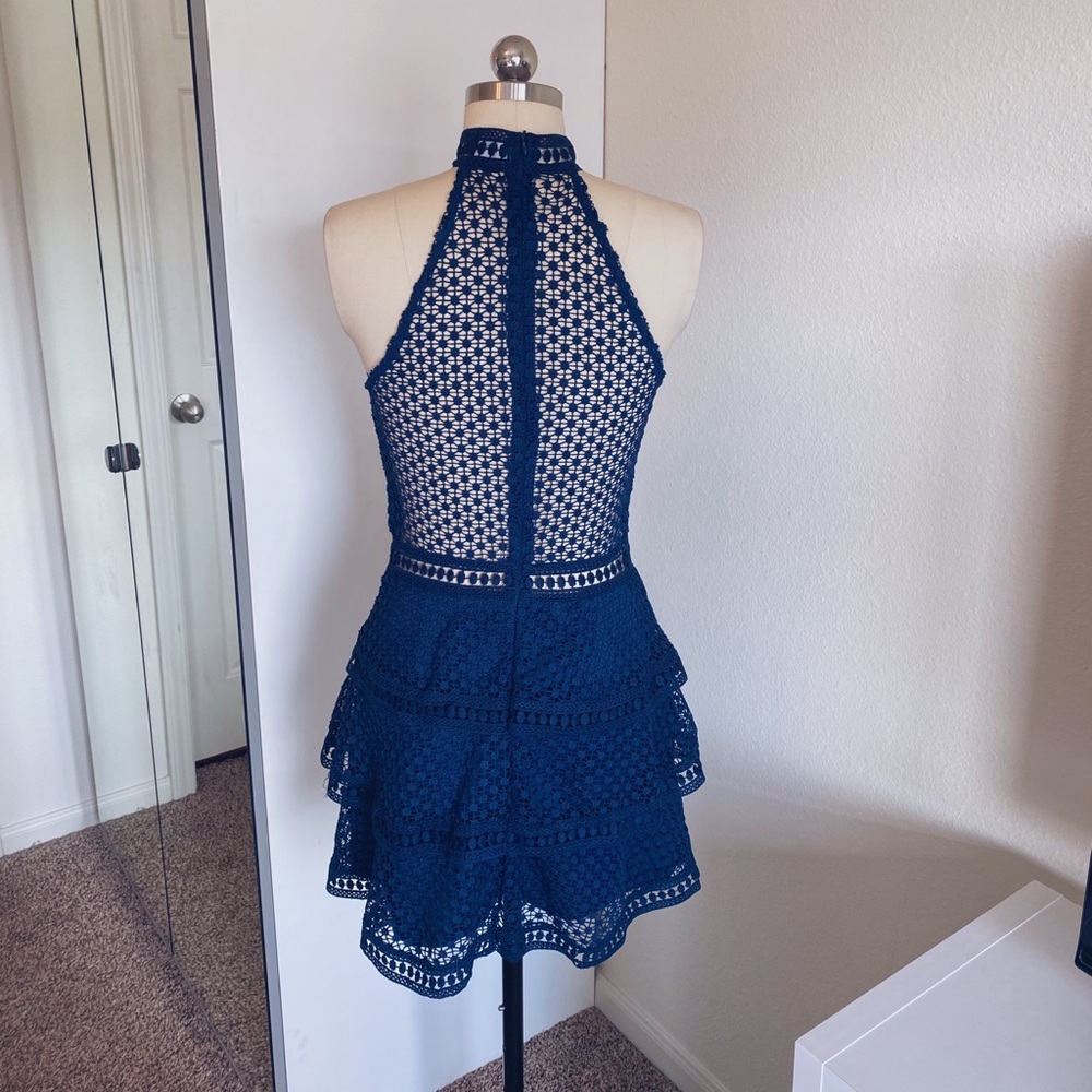 Navy blue dress - Picture 4 of 5